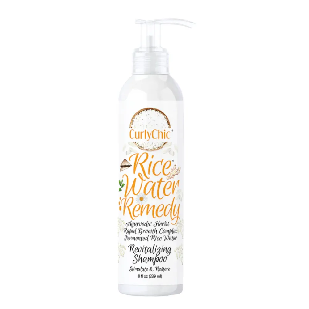 1-Curly-Chic-Rice-Water-Remedy-Revitalizing-Shampoo-236ml.webp CurlyChic Rice Water Remedy Revitalizing Shampoo 236ml - Imagen 1